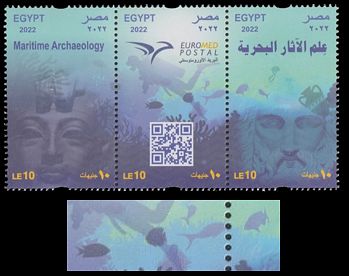 Ägypten 2022 Unterwasserarchäologie Satz