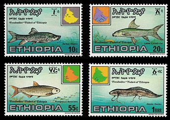 Äthiopien 1985 Süßwasserfische