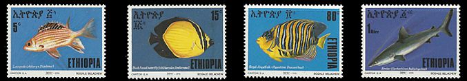 Äthiopien 1991 Fische