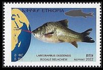 Äthiopien 2023 Freimarke Fisch