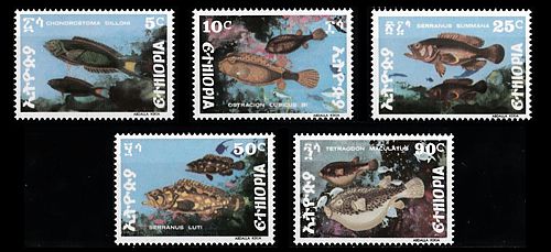 Äthiopien 1978 Fische