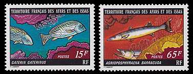Afar & Issas 1977 Fischsatz