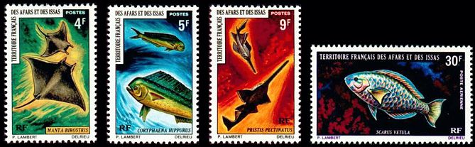 Afar & Issas 1971 Fischsatz