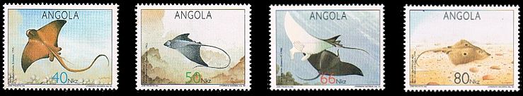 Angola 1992 Rochen Satz