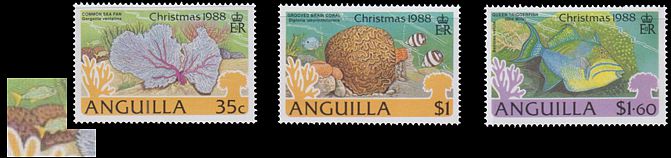 Anguilla 1988 Meerestiere Fische