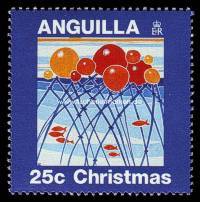 Anguilla 1995 Weihnachten stilisierte Fische