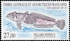 Antarktis 1997 Fisch Marke Satz