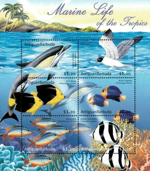 Antigua Barbuda 2001 Kleinbogen 1