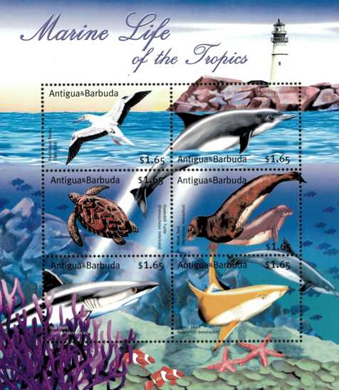 Antigua Barbuda 2001 Kleinbogen 3