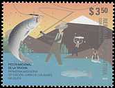 Argentinien 2013 Fisch Volksfeste Briefmarke