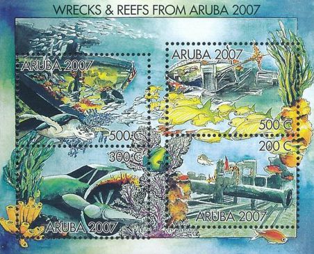 Aruba 2007 Wracks und Riffe Block