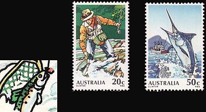 Australien 1979 Angeln Satz