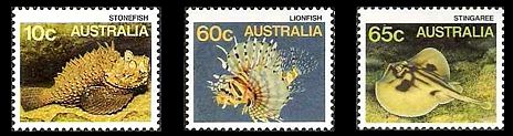 Australien 1986 Meerestiere Fische