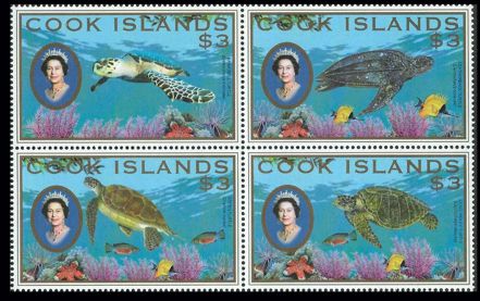 Schildkrötenausgabe Cook Islands 2007