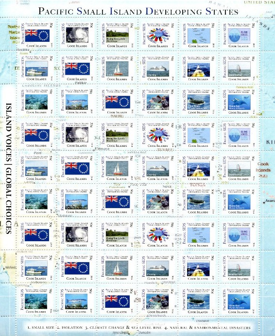 Kleinbogen Pazifik Staaten Cook Islands 2014
