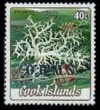 Dienstmarke mit Fisch Cook Islands 1985