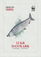 Dänemark 2022 Bedrohte Tierarten Fisch Markenheftchen