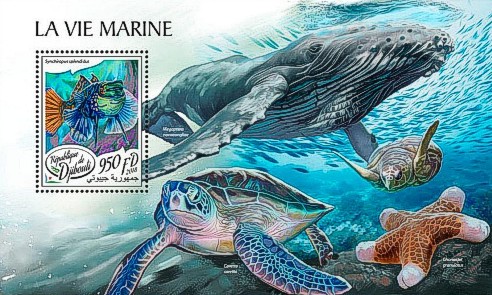 Meeresleben Block Dschibuti 2018