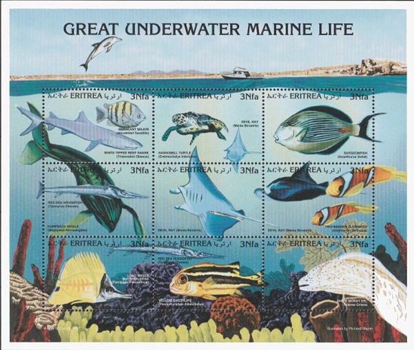 Eritrea 1997 Kleinbogen