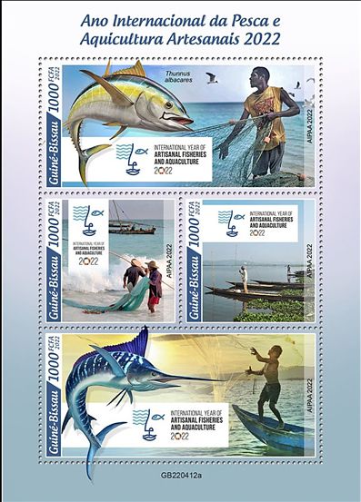 Fischerei Kleinbogen Guinea Bissau 2022