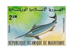 Fish-on-Stamps-Mauritania-1979