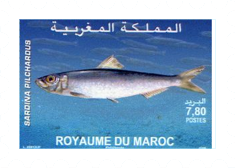 Fish-on-Stamps-Morocco-2006