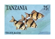 Fish-on-Stamps-Tanzania-1991